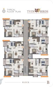 Project Image of 981.0 - 1118.0 Sq.ft 2 BHK Apartment for buy in MPH Tvin Birds