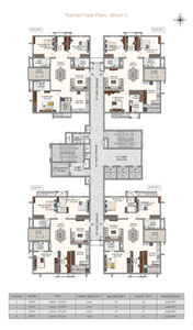 Project Image of 1885.0 - 2225.0 Sq.ft 3 BHK Apartment for buy in Jayabheri The Nirvana