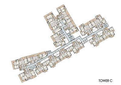 Project Image of 2000.0 - 4600.0 Sq.ft 3 BHK Apartment for buy in Excentia Tatva