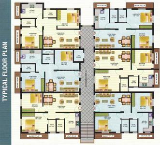 Project Image of 604.0 - 636.0 Sq.ft 2 BHK Apartment for buy in R R Landmarks Sharan Residency Phase 2