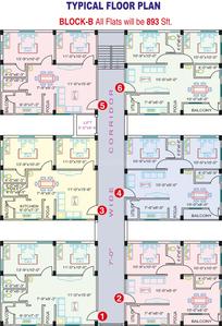 Project Image of 0.0 - 893.0 Sq.ft 2 BHK Apartment for buy in GSRK Mailikas Metro Manor
