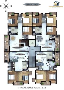 Project Image of 907.0 - 1125.0 Sq.ft 2 BHK Apartment for buy in SAK Fortune Garden