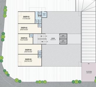 Project Image of 0.0 - 615.7 Sq.ft 2 BHK Apartment for buy in Dwarkesh Kanan Residency