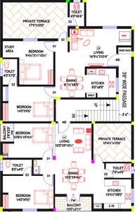 MMA DN7 Dream Nest Apartments DN7 Dream Nest Apartments 2nd Floor Cluster Plan 1
