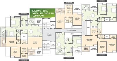 Project Image of 0.0 - 448.0 Sq.ft 1 BHK Apartment for buy in Mavens Viaan
