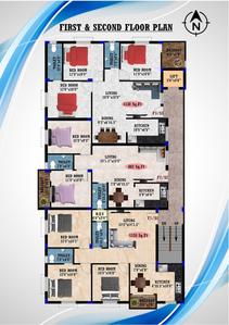 Project Image of 882.0 - 1398.0 Sq.ft 2 BHK Apartment for buy in Sai Homes Flats