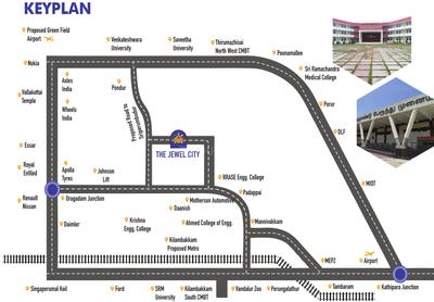 Project Image of 575.0 - 4758.0 Sq.ft Residential Plot Plot for buy in Narpavi The Jewel City