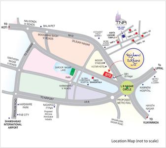 Project Image of 1701.0 - 2331.0 Sq.ft 3 BHK Apartment for buy in TNR Vaishnovi Sikhara