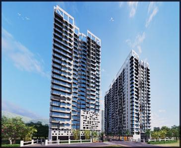 Project Image of 555.0 - 618.0 Sq.ft 2 BHK Apartment for buy in B G Shirke Monte Verita West Tower Phase 2