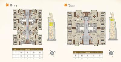 Project Image of 725.0 - 944.0 Sq.ft 2 BHK Apartment for buy in Meena Maple 1 & 2