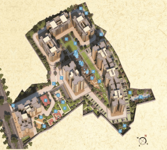 Project Image of 336.05 - 540.24 Sq.ft 1 BHK Apartment for buy in Puraniks Mirai Life
