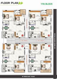 Project Image of 1210.0 - 1310.0 Sq.ft 2 BHK Apartment for buy in Garnitha Homes