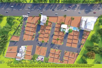 Project Image of 1123.11 - 2696.04 Sq.ft Residential Plot Plot for buy in Vishal Nivaan Water Edge Phase II