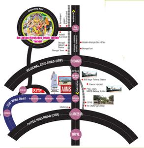 Shri Rakshitha Avenues Location Plan 1