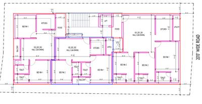 Greenwich Vilasam Greenwich Vilasam Cluster Plan from 1st to 3rd Floor 1