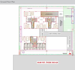 Project Image of 648.96 - 665.42 Sq.ft 2 BHK Apartment for buy in Shreenath Fortune 99