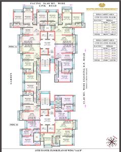 Project Image of 447.46 - 1136.03 Sq.ft 1 BHK Apartment for buy in Mhatre White Orchid Residency