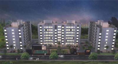 Project Image of 372.0 - 596.0 Sq.ft 1 BHK Apartment for buy in United Sanskruti Phase I