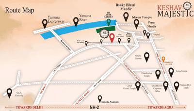 Project Image of 466.51 - 1386.18 Sq.ft 1 BHK Apartment for buy in Braj Keshav Majestic Phase 4
