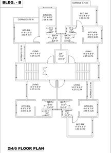 Project Image of 300.0 - 328.0 Sq.ft 1 BHK Apartment for buy in GBK Vishwajeet Manor