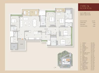 Project Image of 2990.64 - 5337.61 Sq.ft 5 BHK Apartment for buy in Goyal Riviera Crown