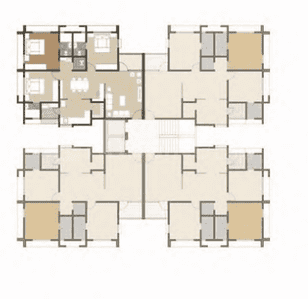 Project Image of 1280 Sq.ft 2 BHK Apartment / Flat for sale in Makarba for Rs. 11000000