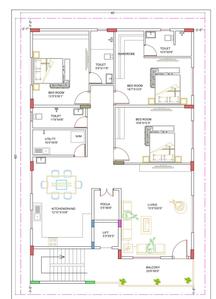 Project Image of 0.0 - 2050.0 Sq.ft 3 BHK Apartment for buy in Balaji Residency