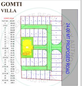 Gomti Villa Layout Plan 1