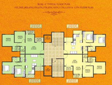 Project Image of 433.0 - 568.0 Sq.ft 1 BHK Apartment for buy in Shivteerth Legacy