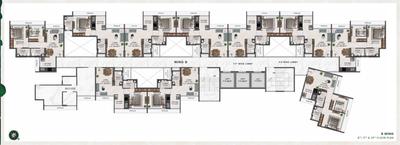 Project Image of 349.0 - 437.0 Sq.ft 1 BHK Apartment for buy in Gami Tiara
