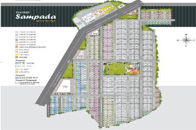 Project Image of 764.0 - 980.0 Sq.ft Residential Plot Plot for buy in Essarjee Sampada Phase III