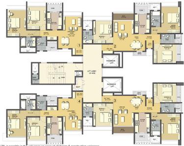 Project Image of 1008.0 - 1804.0 Sq.ft 2 BHK Apartment for buy in Lodha Aqua