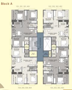 Project Image of 981.0 - 1361.0 Sq.ft 2 BHK Apartment for buy in Shree Annpurna Aadinath