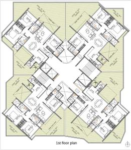 Project Image of 0.0 - 1123.0 Sq.ft 3 BHK Apartment for buy in Kumbare EKA