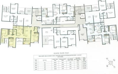 Project Image of 601.0 - 868.0 Sq.ft 2 BHK Apartment for buy in Rohidas And Kalidas Vekatesh Ganga