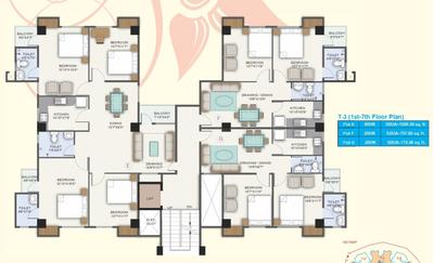 Project Image of 778.0 - 1626.1 Sq.ft 2 BHK Apartment for buy in South City