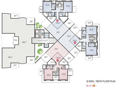 Project Image of 981.0 - 1270.0 Sq.ft 2 BHK Apartment for buy in Kunal Crimson