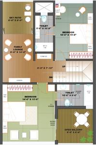 Project Image of 0.0 - 2144.0 Sq.ft 3 BHK Villa for buy in Expat Vida Uptown Goa Row House Phase 1