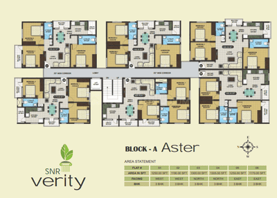 Project Image of 720.0 - 1150.0 Sq.ft 1 BHK Apartment for buy in SNR Verity