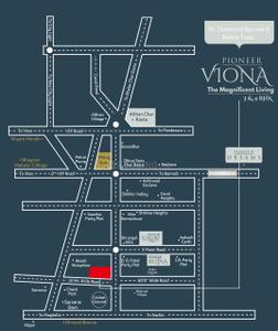 Project Image of 1067.89 - 1440.64 Sq.ft 3 BHK Apartment for buy in Pioneer Viona