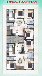 Irasi Magizhaham Magizhaham Cluster Plan from 1st to 3rd Floor 1
