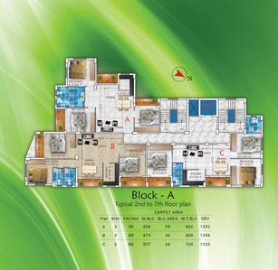 Project Image of 735.0 - 1398.0 Sq.ft 2 BHK Apartment for buy in Rajwada Emeralds