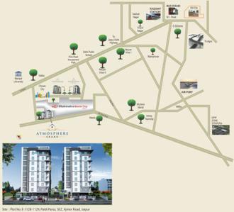 Project Image of 800.0 - 1030.0 Sq.ft 2 BHK Apartment for buy in Samanvay Atmosphere Grand