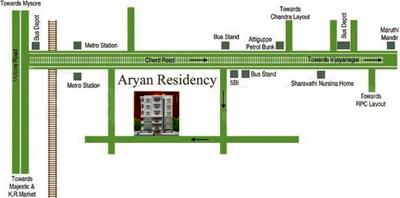 Project Image of 1131.0 - 2016.0 Sq.ft 2 BHK Apartment for buy in Nandi Aryan Residency
