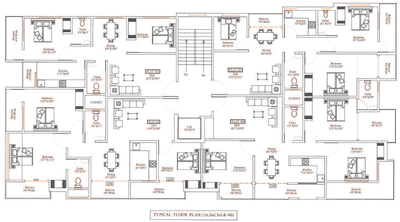 Project Image of 891.0 - 1355.75 Sq.ft 2 BHK Apartment for buy in Hill AL Falah Residency