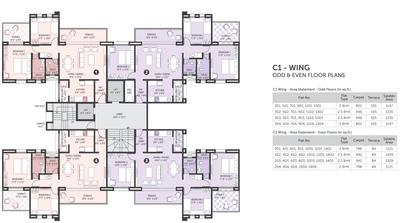 Project Image of 691.0 - 953.0 Sq.ft 2 BHK Apartment for buy in Pethkar Siyona Phase I