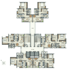Project Image of 579.1 - 968.82 Sq.ft 2 BHK Apartment for buy in Tata Amantra Phase 2