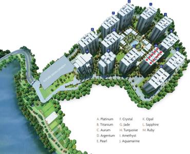 Project Image of 1180.0 - 1972.0 Sq.ft 2 BHK Apartment for buy in Indis Turquoise Towers