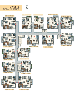 Project Image of 1157.0 - 2412.0 Sq.ft 2 BHK Apartment for buy in Praneeth Pranav Solitaire