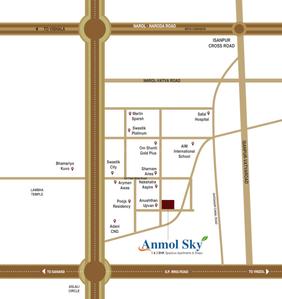 Project Image of 385.89 - 546.16 Sq.ft 1 BHK Apartment for buy in Shakti Anmol Sky